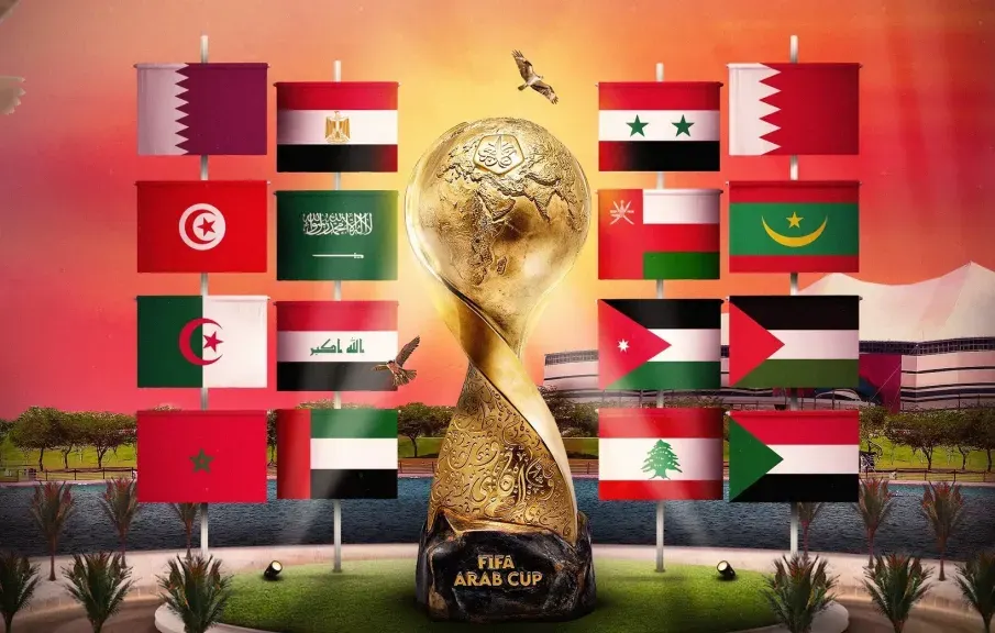 بث مباشر افتتاح كأس العرب 2025.. قطر تفتح ستار العرس الكروي العربي بحفل تاريخي