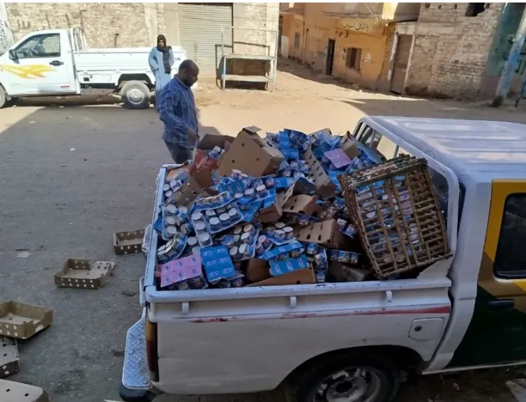 حملات مكثفة في الأقصر.. سقوط تاجر كبتاجون وضبط طن أغذية فاسدة في مخزن غير مرخّص بالزينية