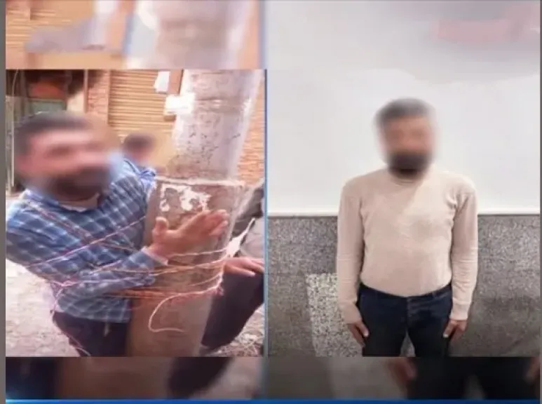 ضبط عاطل حاول سرقة مروحتين من مسجد ببلقاس بعد توثيقه وربطه بعمود إنارة في الدقهلية