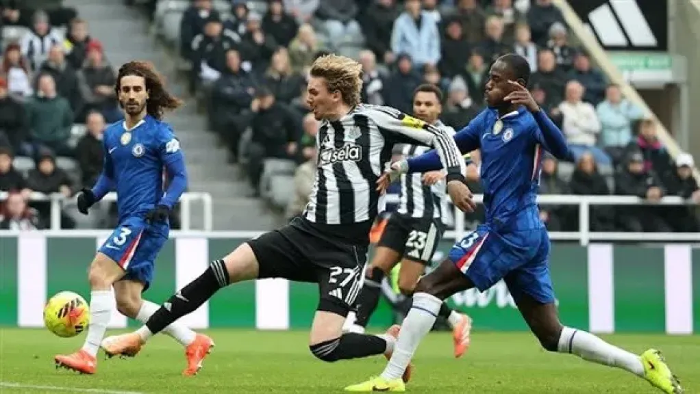 تعادل مثير 2-2 بين تشيلسي ونيوكاسل يونايتد في افتتاح الجولة السابعة عشرة للبريميرليج