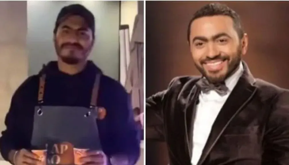 «يخلق من الشبه أربعين».. شبيه تامر حسني يُذهل السعوديين ويشعل مواقع التواصل