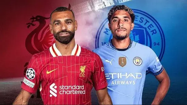 موعد مباراة مانشستر سيتي وليفربول في الدوري الإنجليزي الممتاز