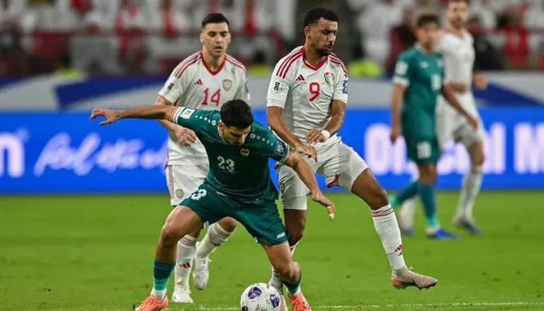 موعد مباراة العراق والإمارات اليوم
