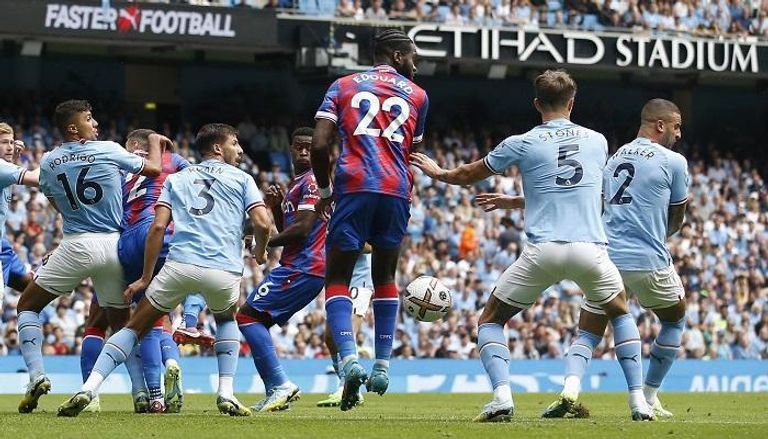 فيديو أهداف مباراة مانشستر سيتي وكريستال بالاس في الدوري الإنجليزي
