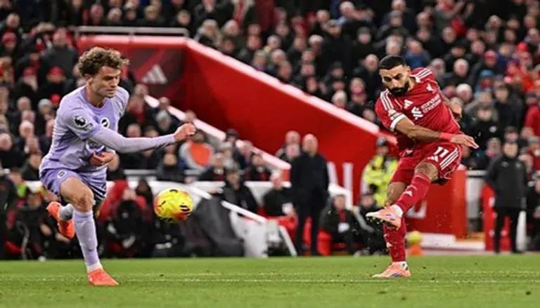 محمد صلاح أمام برايتون
