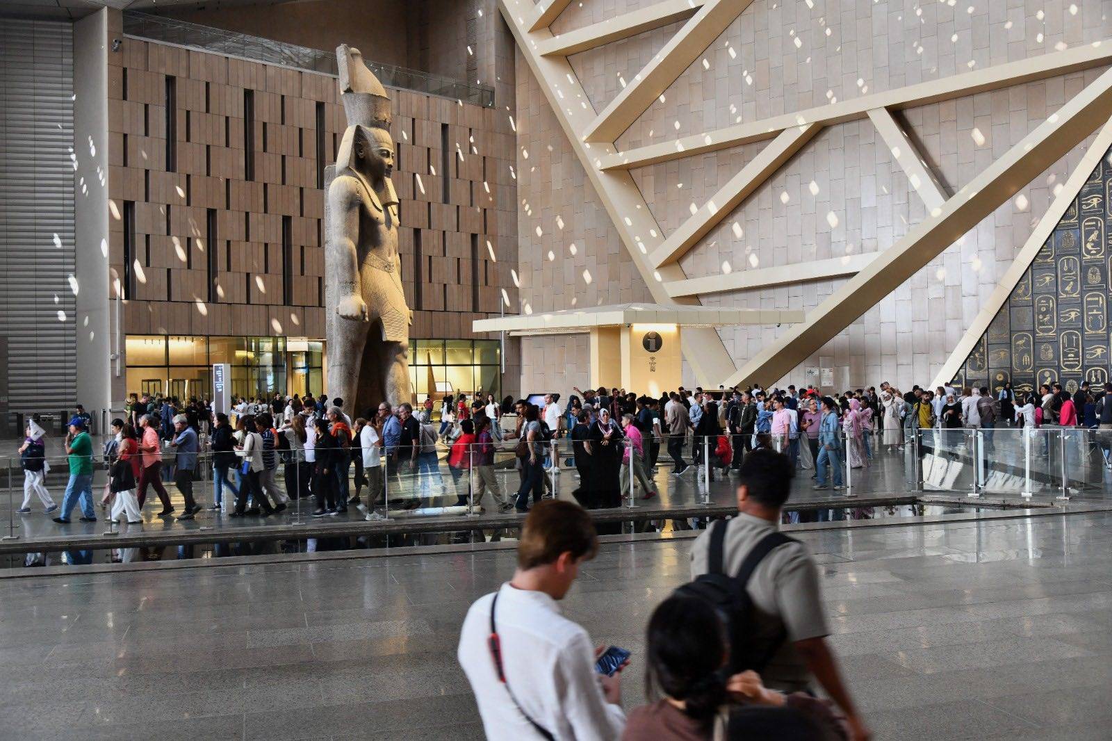 المتحف الكبير يستقبل نحو 19 ألف زائر يومياً منذ افتتاحه