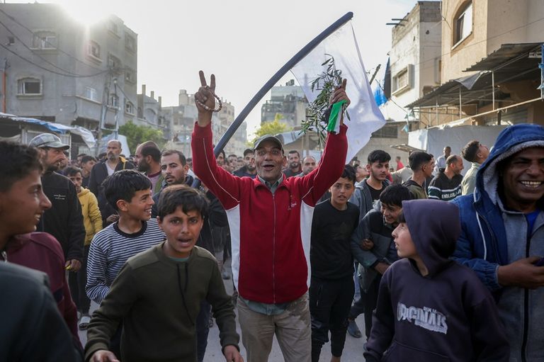 جانب من المظاهرات 