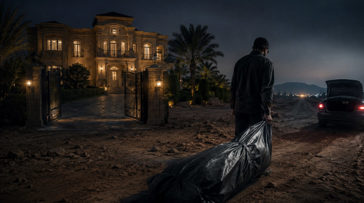 جريمة داخل فيلا معزولة.. خادم ينهي حياة صاحب عمله ويلقي جثمانه في منطقة صحراوية