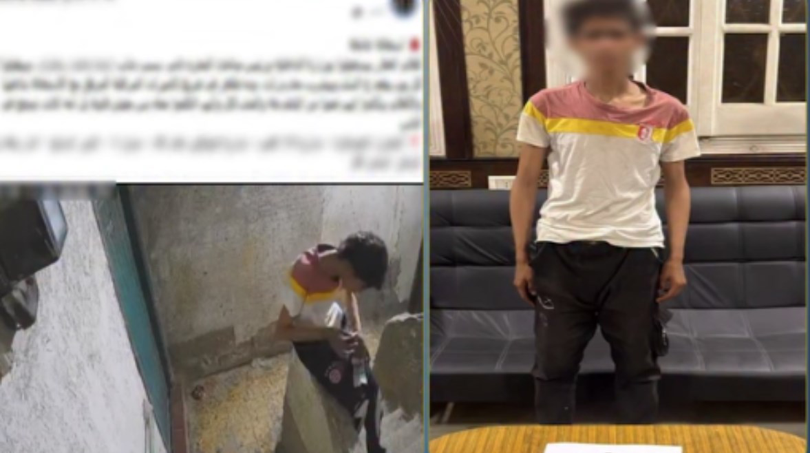 ضبط عاطل بحوزته مخدر الحشيش بعد تداول فيديو لتعاطيه داخل عقار بالإسكندرية