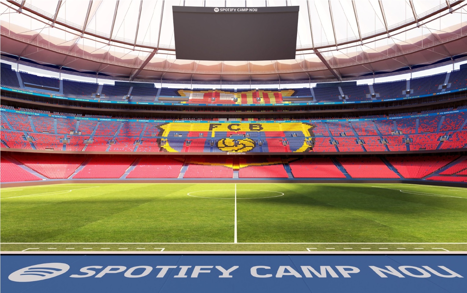 برشلونة يكشف عن كامب نو الجديد ويثير تساؤلات