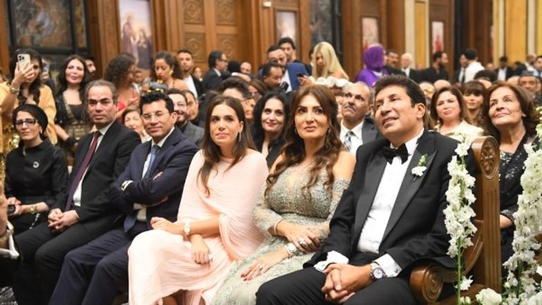 زفاف نجل هاني رمزي