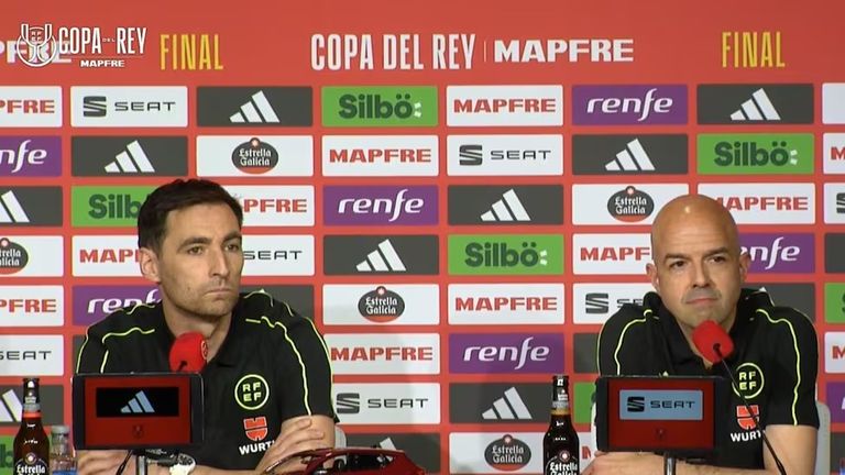 دي بورغوس حكم نهائي كأس ملك إسبانيا