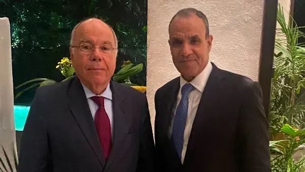 وزير الخارجية يبحث مع نظيره البرازيلي تعزيز الشراكة الاستراتيجية والتعاون الاقتصادي