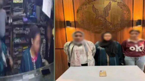 الكاميرات كشفتهم.. ضبط 3 سيدات بعد سرقة هاتف محمول من مكتبة بالشرقية