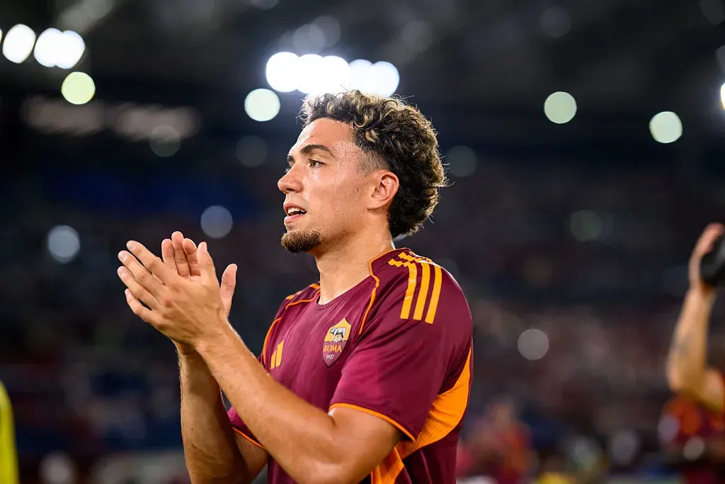 ريال مدريد يراقب المغربي نائل العيناوي لاعب روما