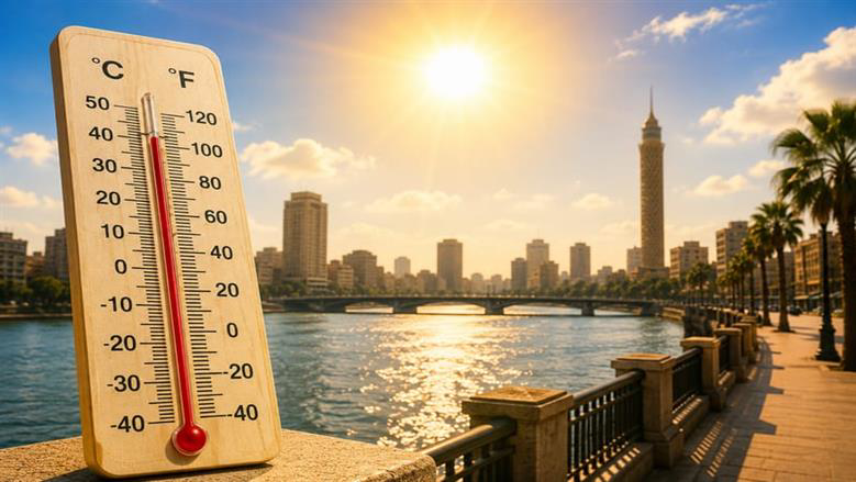 الأرصاد تعلن انخفاضًا طفيفًا في درجات الحرارة بدءًا من الأحد.. والرطوبة ترفع الإحساس بالحر