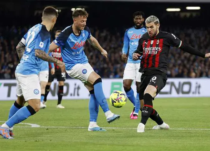 مباراة نابولي وميلان في دوري أبطال أوروبا.. الموعد والقنوات الناقلة | المصري اليوم