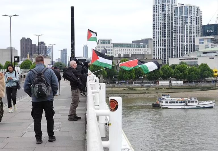 جانب من الاحتجاجات 