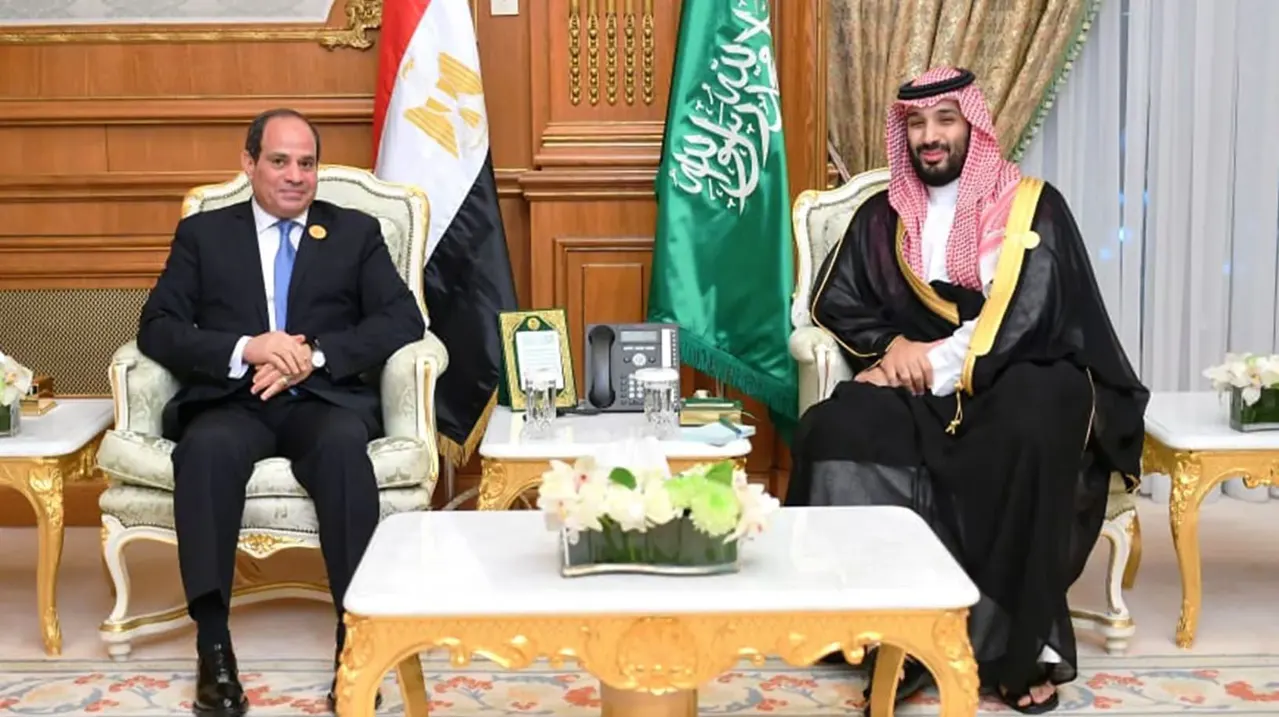 الرئيس السيسي وولي العهد السعودي