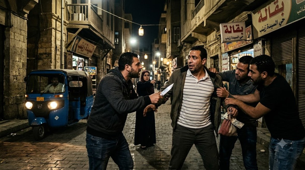 السكين بيد العشيق والتحريض من الأخت.. قصة سرقة عامل في السيدة زينب بعد قبض "الجمعية"