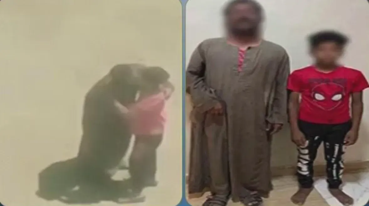 كشف ملابسات فيديو تقبيل طفل في أحد شوارع القليوبية
