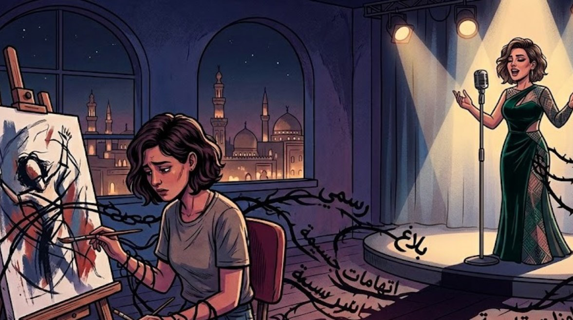 3 سنين جحيم.. أقوال الرسامة في اتهام مطربة شهيرة بهتك عرضها بالنزهة