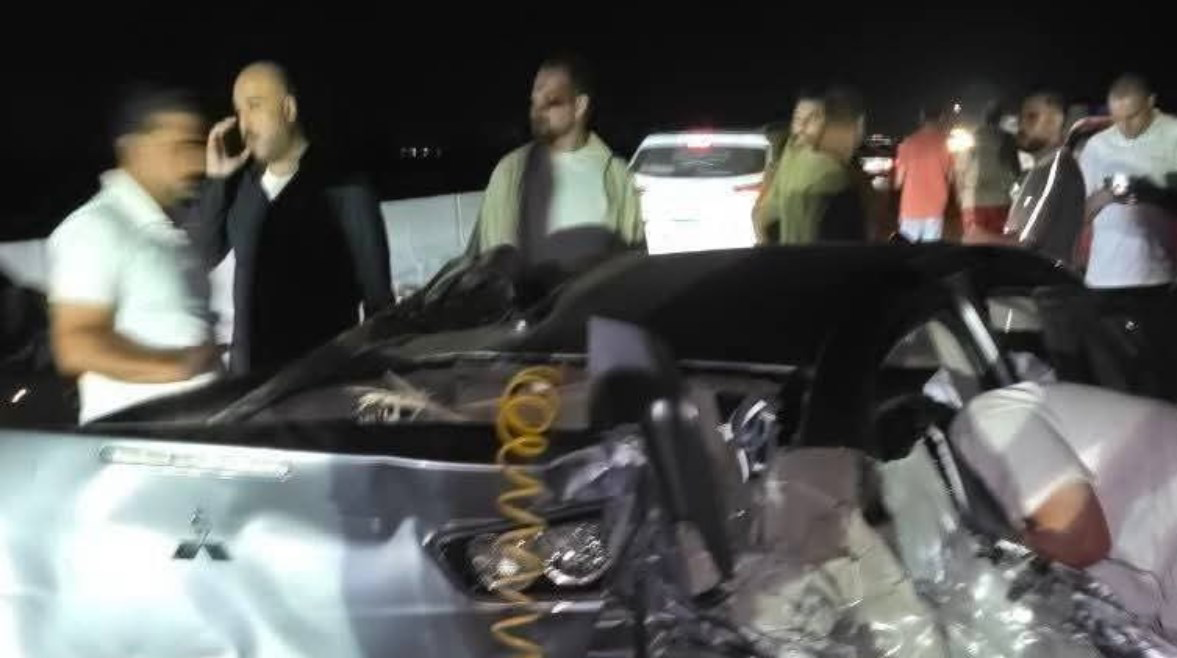 مصرع طفل وسيدة وإصابة 5 آخرين في تصادم مروع بين سيارة ملاكي وربع نقل على طريق بورسعيد – المطرية