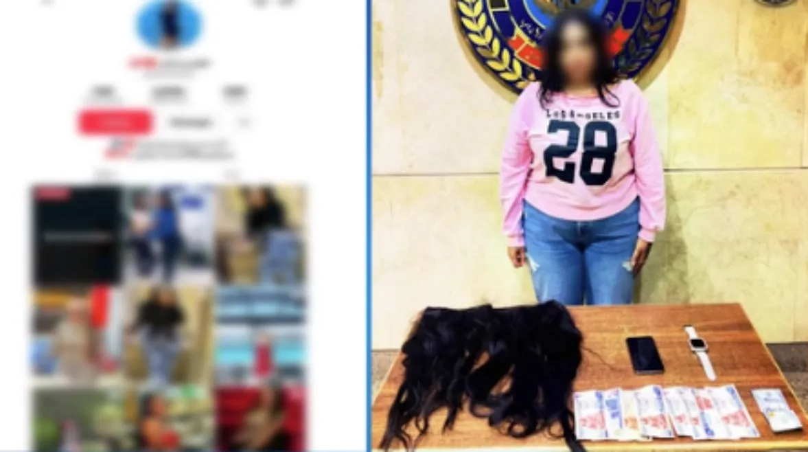 ضبط صانعة محتوى لنشرها فيديوهات خادشة للحياء على مواقع التواصل