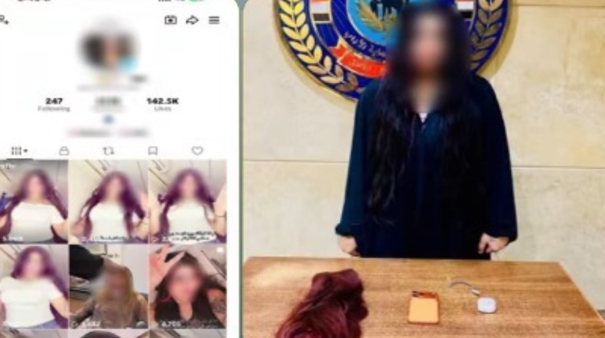 ضبط صانعة محتوى بالجيزة لنشر فيديوهات خادشة للحياء وحيازة مخدرات
