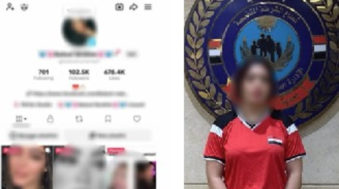 القبض على صانعة محتوى بالقاهرة لنشرها فيديوهات خادشة للحياء عبر مواقع التواصل