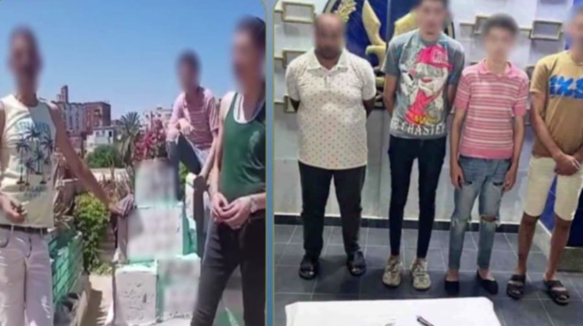 الداخلية تكشف ملابسات فيديو تهديد شخص بأسلحة بيضاء أمام مقبرة في الإسكندرية