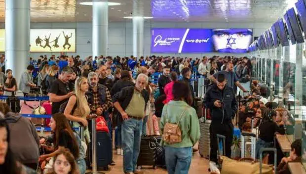 فوضى في مطار بن جوريون الإسرائيلي بسبب صاروخ يمني.. هلع ورعب - الوطن