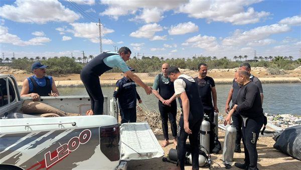 مأساة في البحيرة.. وفاة أب وابنته وزوجته غرقًا إثر انقلاب تروسيكل بمياه مشروع ناصر