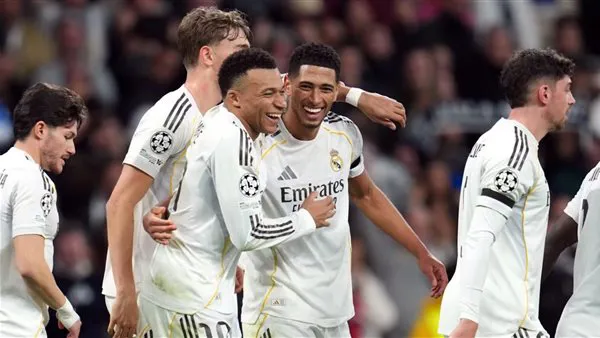 "ختام مرحلة الدوري".. موعد مباراة ريال مدريد وبنفيكا والقنوات الناقلة في دوري أبطال أوروبا