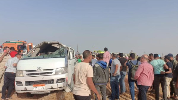 مأساة على طريق الدواويس.. مصرع 17 وإصابة 32 في حادث تصادم بالإسماعيلية