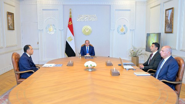 السيسي يتابع تنفيذ الاستراتيجية الصناعية ويوجه بزيادة الصادرات إلى 100 مليار دولار