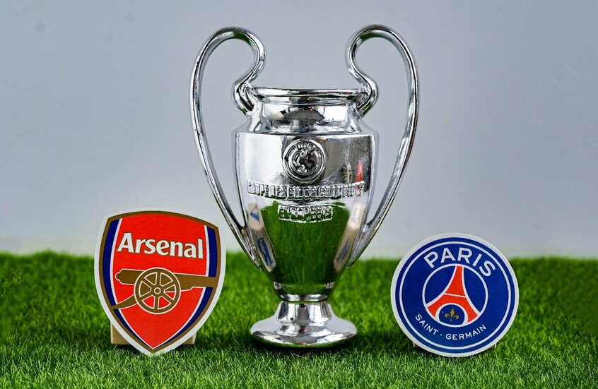موقعة الحسم بدوري أبطال أوروبا الليلة.. هل يعبر سان جيرمان أم يرد أرسنال الدين؟