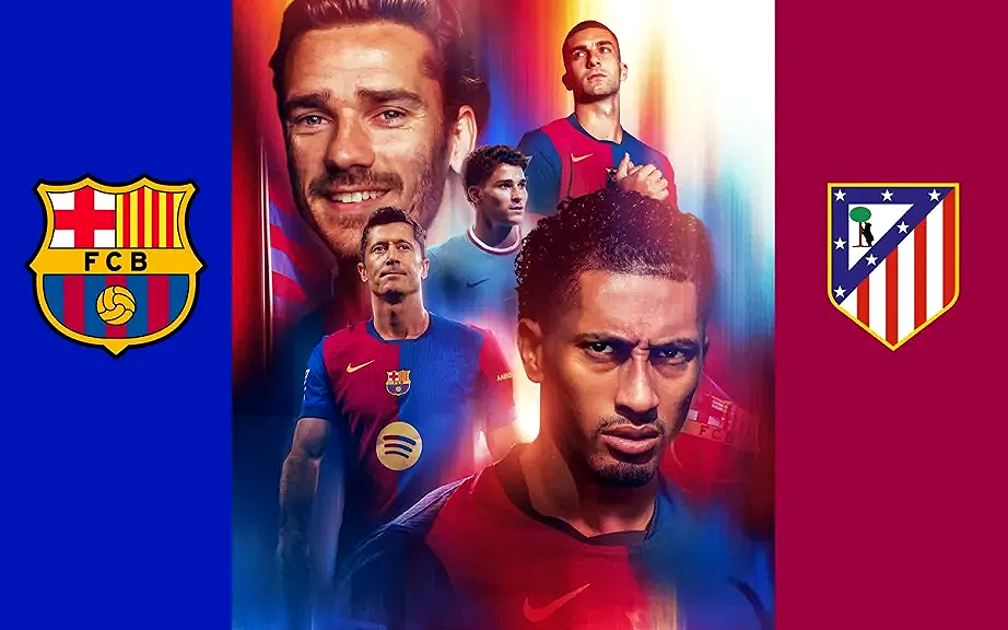 موعد مباراة برشلونة ضد أتلتيكو مدريد في إياب نصف نهائي كأس ملك إسبانيا والقنوات الناقلة