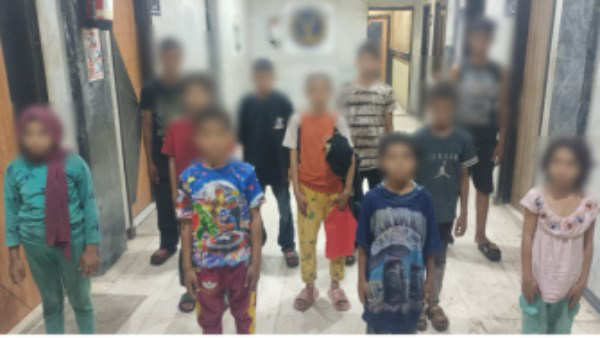 ضبط 10 أشخاص لاستغلال 13 طفلًا في التسول وبيع السلع بالقاهرة