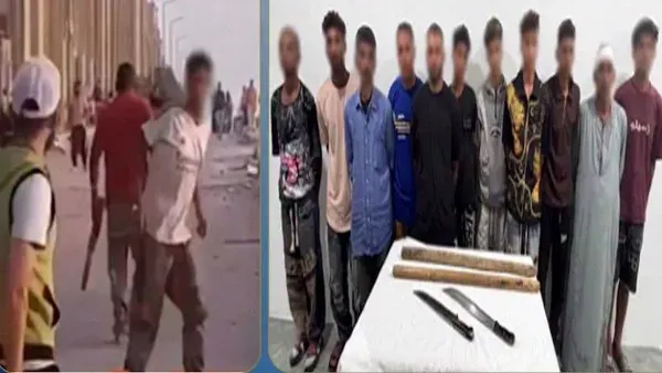 المزاح تحول لخناقة.. ضبط 11 شخصًا بعد مشاجرة بالعصي والحجارة في أكتوبر
