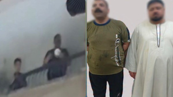 مشاجرة بسبب مكبر صوت تنتهي بإلقاء أطباق طهي من شرفة منزل في حلوان