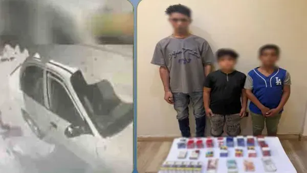ضبط طالبين لسرقة كشك سجائر بالسويس