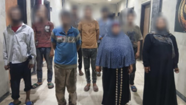 ضبط 12 شخصًا لاستغلال الأطفال في التسول وبيع السلع بالجيزة