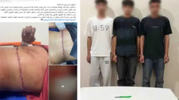 ضبط 3 متهمين بالتعدي على 3 طلاب بسلاح أبيض في الإسماعيلية بسبب أولوية ركوب سيارة أجرة