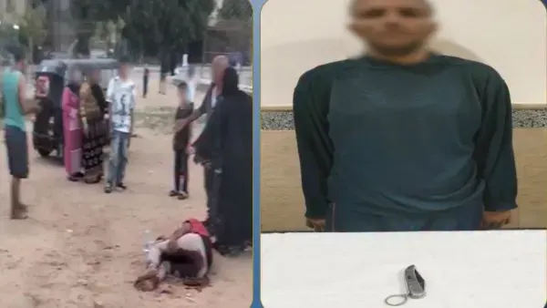 كشف ملابسات فيديو اعتداء شخص على سائق بسلاح أبيض في الجيزة.. وضبط المتهم