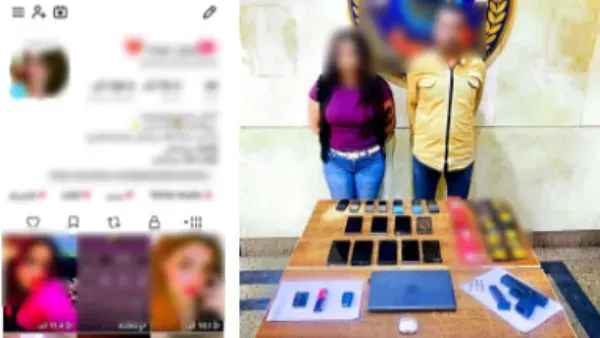 ضبط شخص وسيدة بالقاهرة لإدارة حسابات تنشر محتوى مخالفًا للآداب العامة