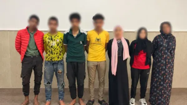 ضبط 7 أشخاص داخل مبنى مهجور بكفر الشيخ لتعاطي المواد المخدرة