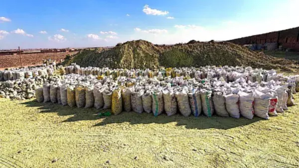 ضبط مصنع أسمدة زراعية مغشوشة في الجيزة.. والتحفظ على 3700 طن من المواد الخام والمنتجات النهائية