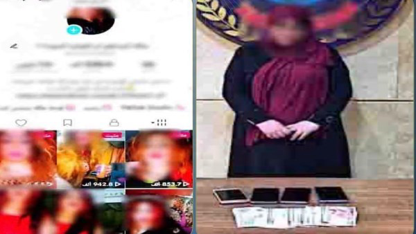 تفاصيل حبس صانعة محتوى بعد اعترافها بنشر فيديوهات خادشة لتحقيق الربح