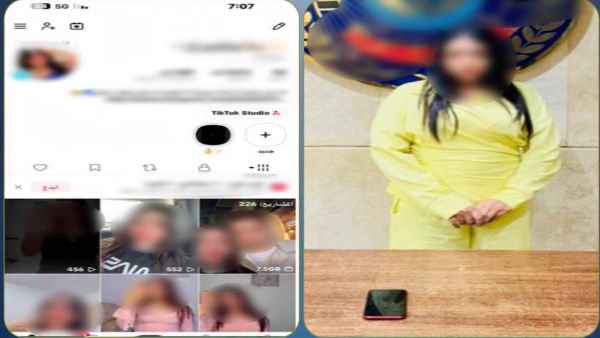 القبض على صانعة محتوى بأكتوبر بتهمة نشر فيديوهات خادشة للحياء